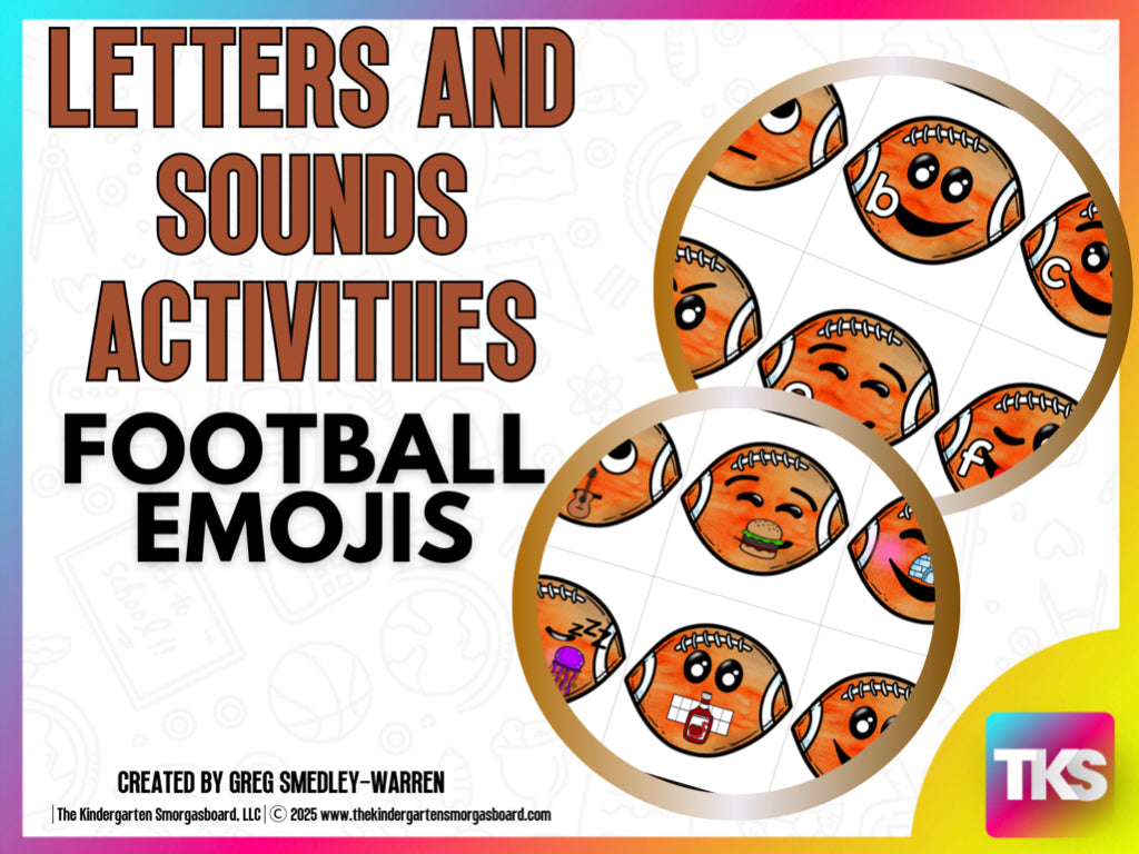 Football Emoji Letters and Sounds