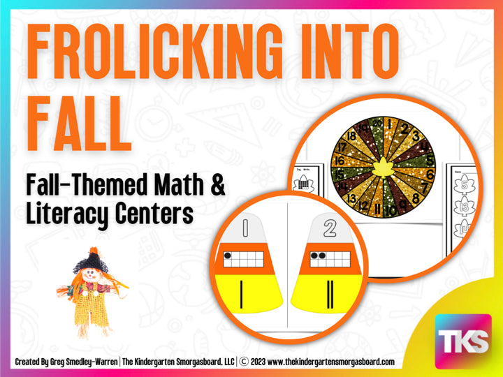 Frolicking Into Fall Math And Literacy Centers