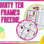 Fruity Ten Frames Freebie