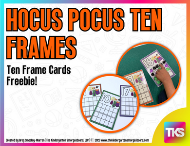 Hocus Pocus Ten Frame Cards