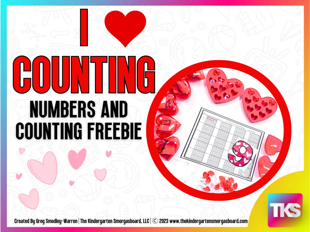 I Heart Counting Freebie