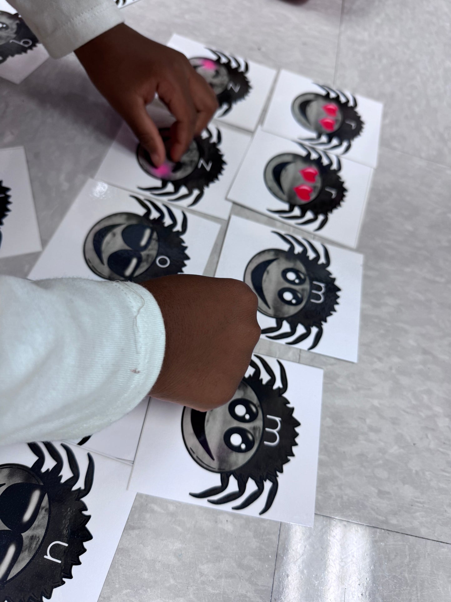 Spider Emoji Letters & Sounds