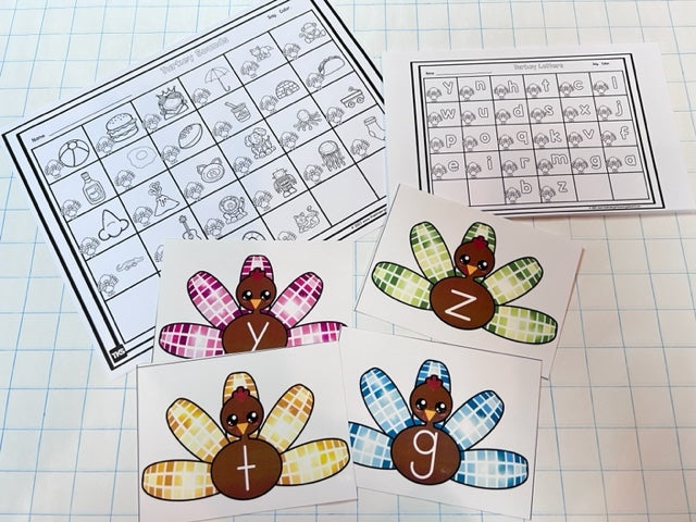 Disco Turkeys Letters & Sounds