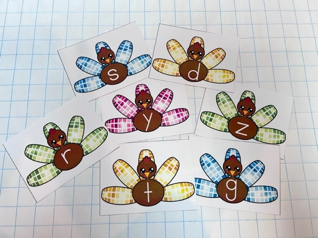 Disco Turkeys Letters & Sounds