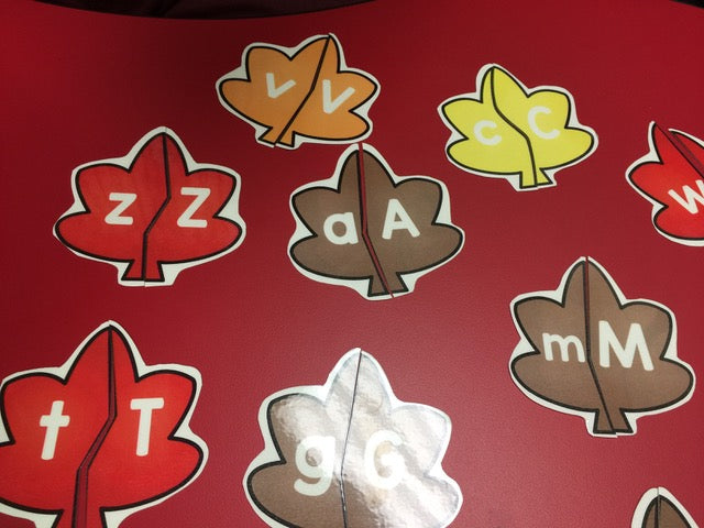 Leaf Puzzles: Letters, Sounds, Numbers, and Counting