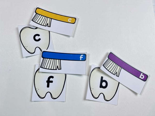 Brushing Teeth Letters and Sounds – The Kindergarten Smorgasboard ...