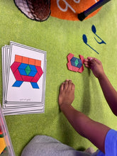 Build It Up! March Pattern Block and Counting Cube Mats