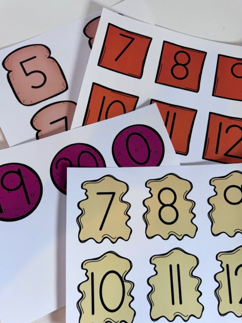 Number Recognition Centers