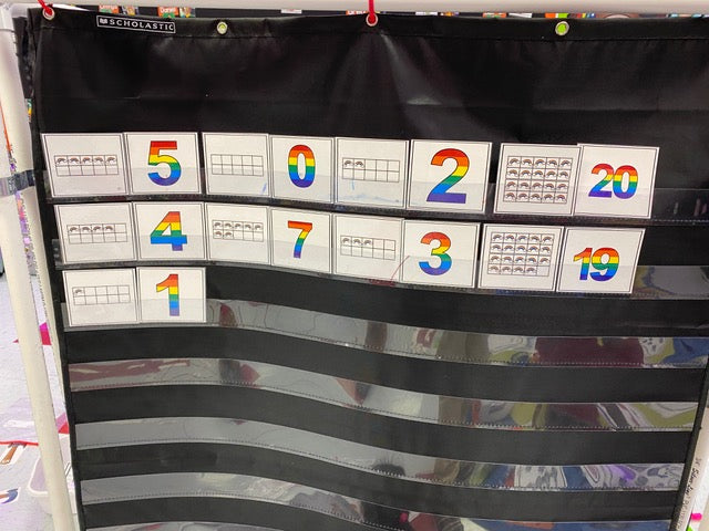 Rainbow Math & Literacy Centers