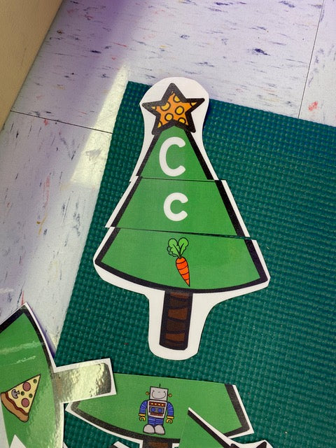 Christmas Tree Letters & Sounds