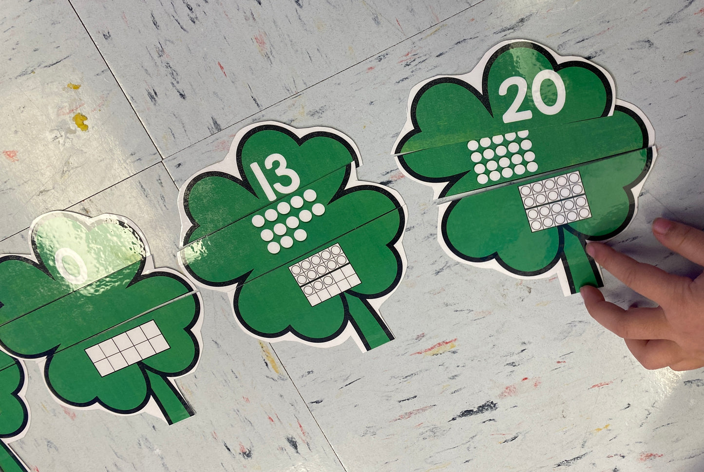 Shamrock Numbers & Counting Puzzles