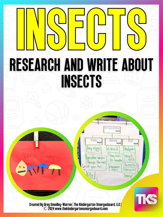 Insect Inquiry Project Research Projects – The Kindergarten Smorgasboard Online Store