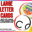 Large Letter Cards for Phonics Lessons