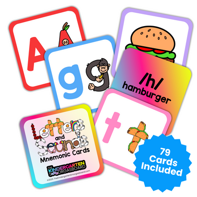 Letters and Sounds Mnemonic Cards Set