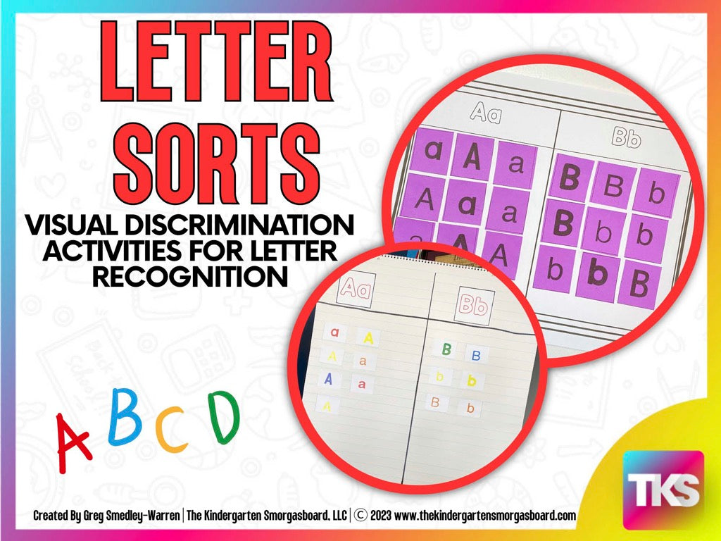 Letter Tracing Book – The Kindergarten Smorgasboard