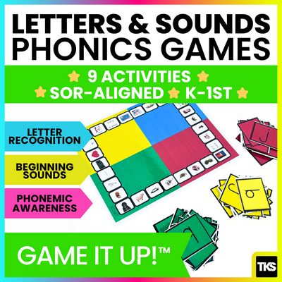 Game It Up! Letters & Sounds