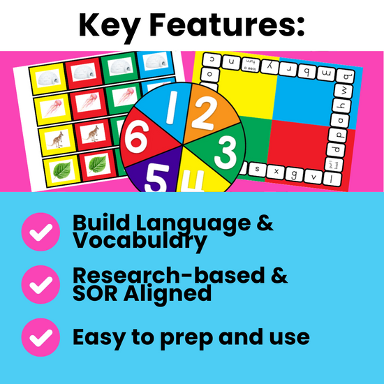 Game It Up! Letters & Sounds – The Kindergarten Smorgasboard Online Store