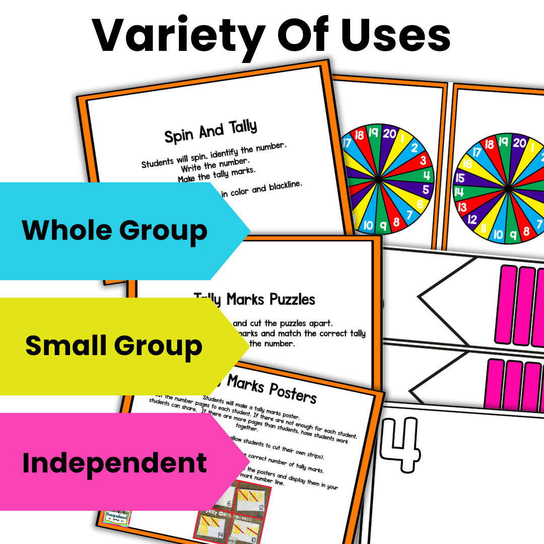 Math It Up! Tally Marks