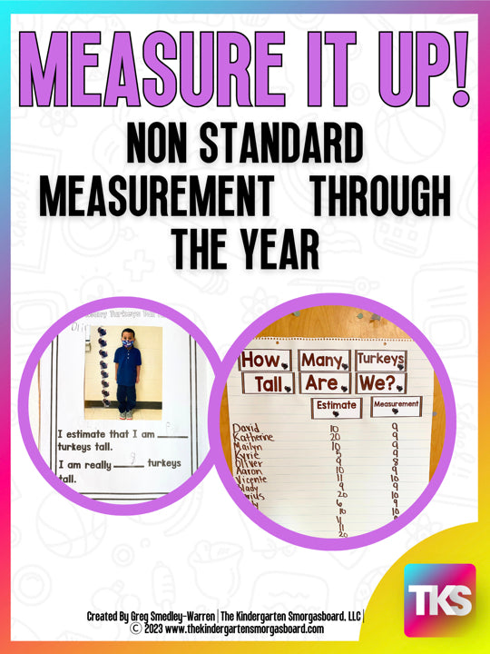 Measure It Up Non-Standard Measurement For The Whole Year