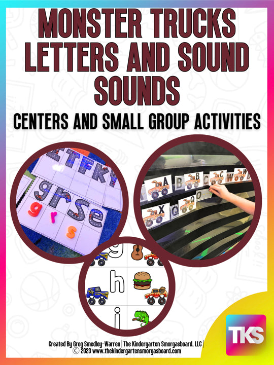 Monster Truck Letters & Sounds