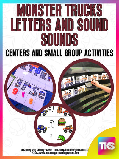 Monster Truck Letters & Sounds