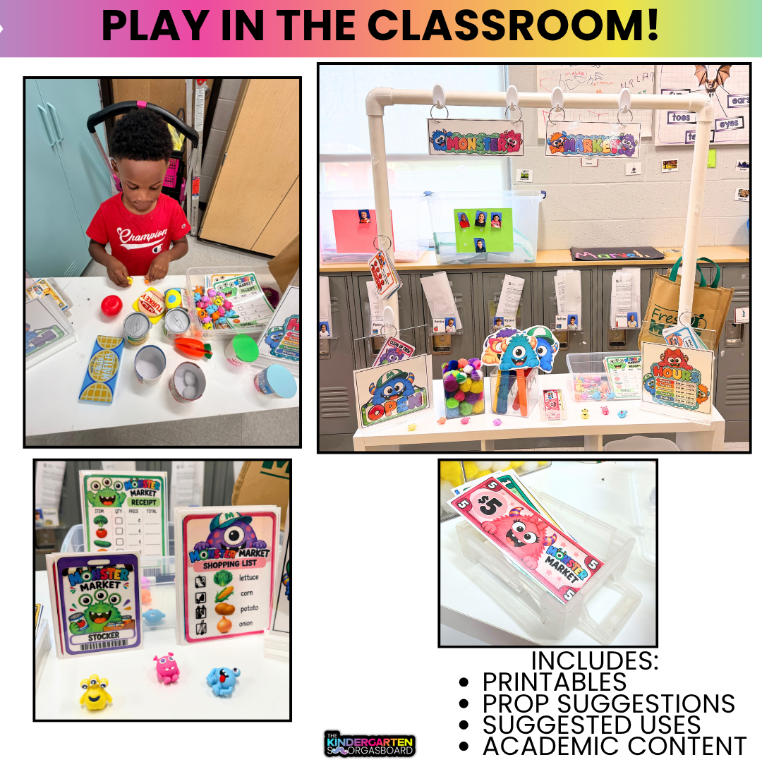 Monster Market Dramatic Play Center And Halloween Dramatic Play