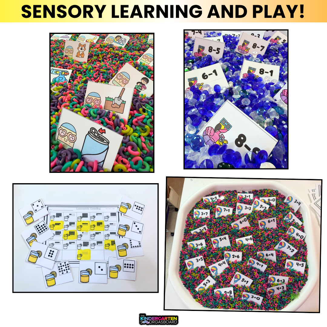 Sensory Bin Activities For The Year! Growing Bundle! 341 Activities!