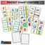 Pocket Chart Games-CVC WORDS, CVCE WORDS, ADDITION, SUBTRACTION