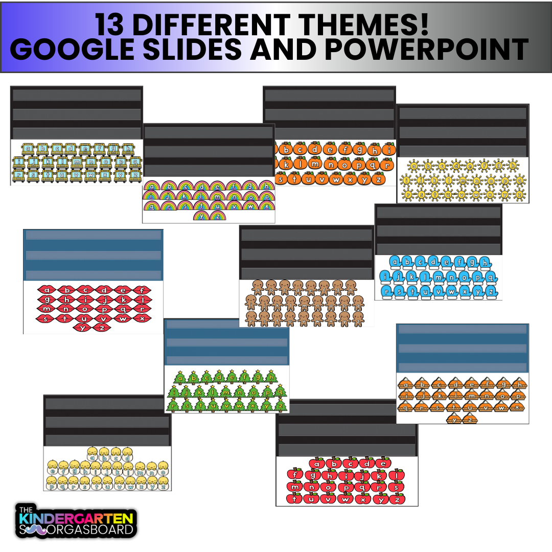 Phonics Activities: 13 Digital Word Building Slides And Phonics Games