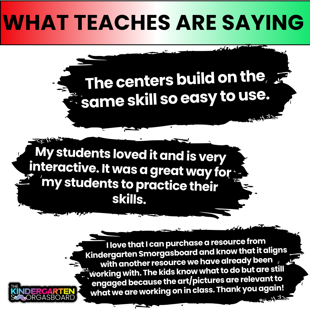 Christmas Lights! Phonics Games: Letters and Sounds for Kindergarten