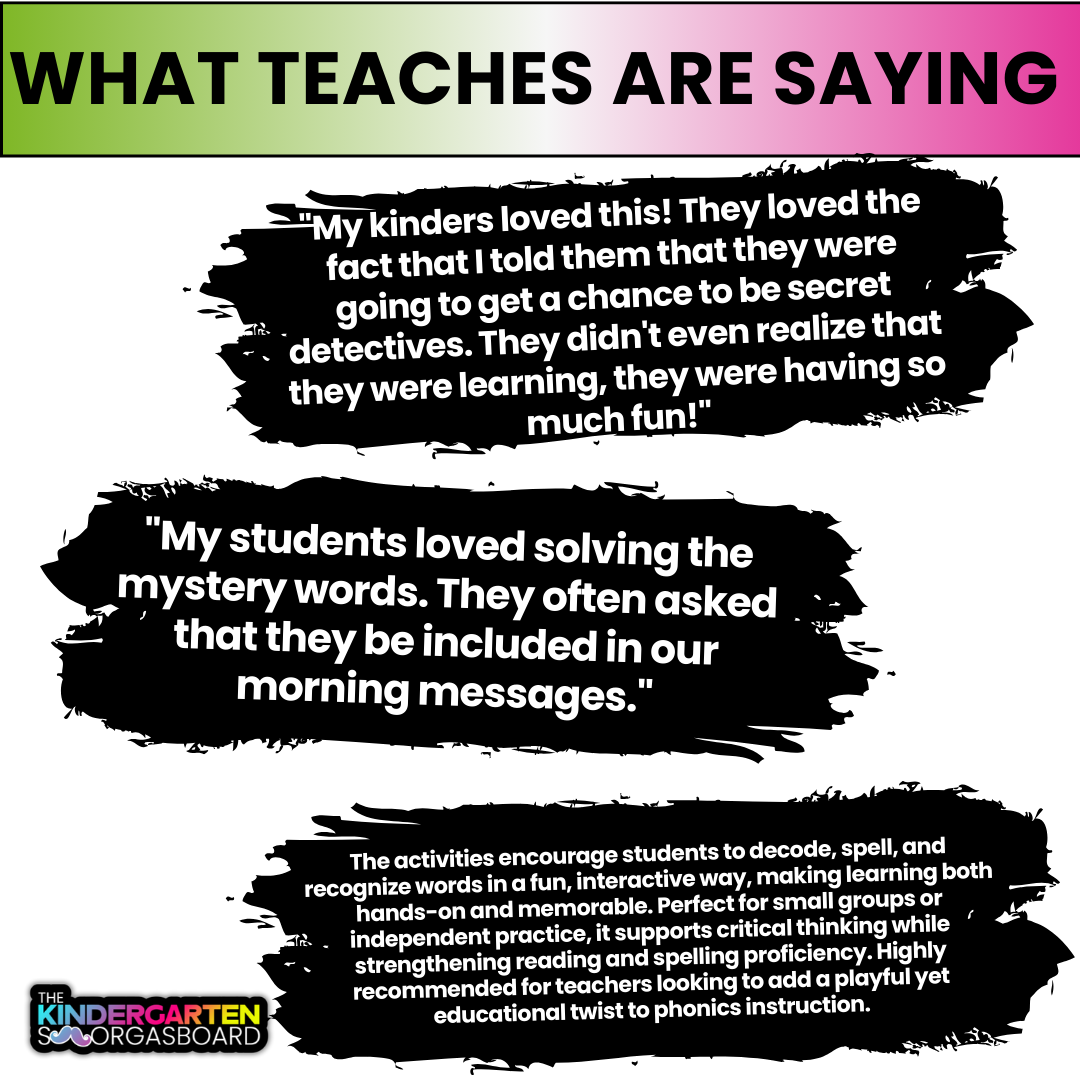 CVCE Centers/Magic E Activities:  Mystery Words With Vowels