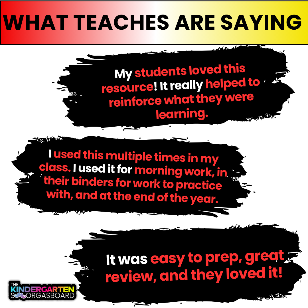 Summer Packet | Summer Worksheets | Kindergarten Review | 60 Worksheets