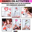 February Flashlight Activities: Light Table Activities For Valentine's Day