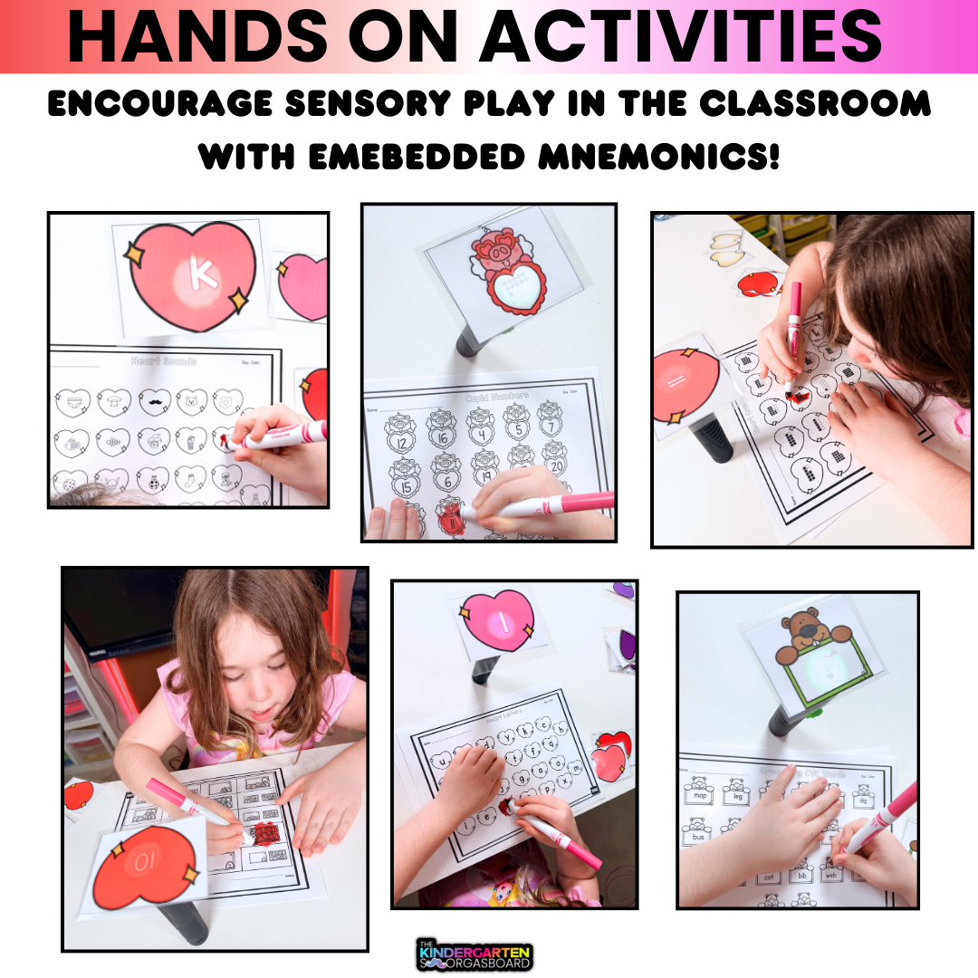 February Flashlight Activities: Light Table Activities For Valentine's Day