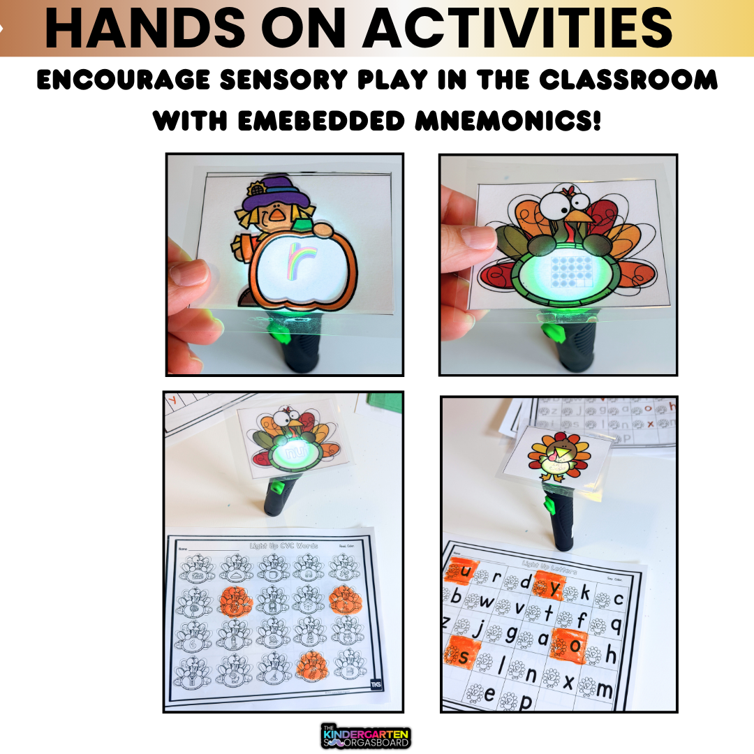 Flashlight Activities: November Flashlight Games And Light Table Activities