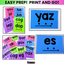Nonsense Words: Nonsense Word Fluency Cards