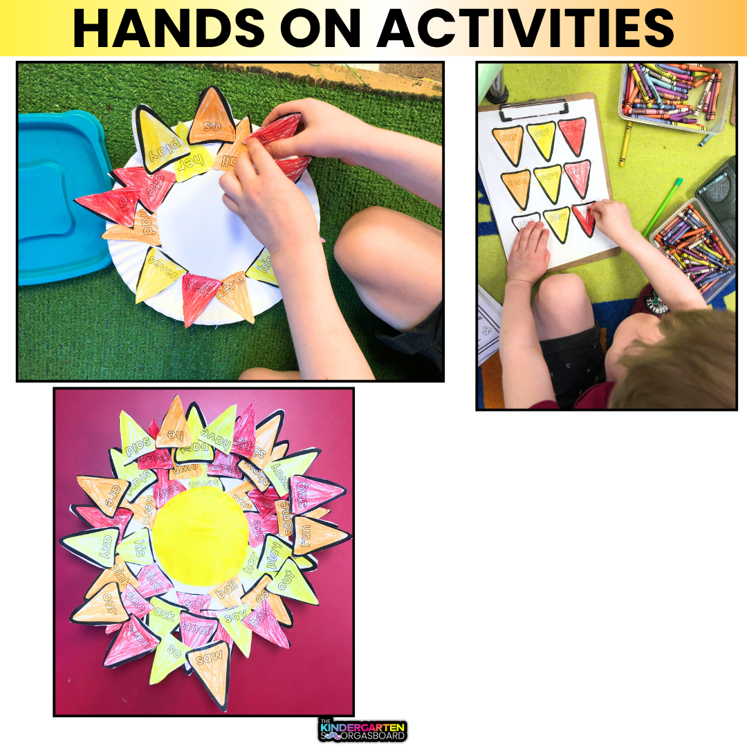 Summer Bulletin Board: Sunny Phonics Project And Summer Craft
