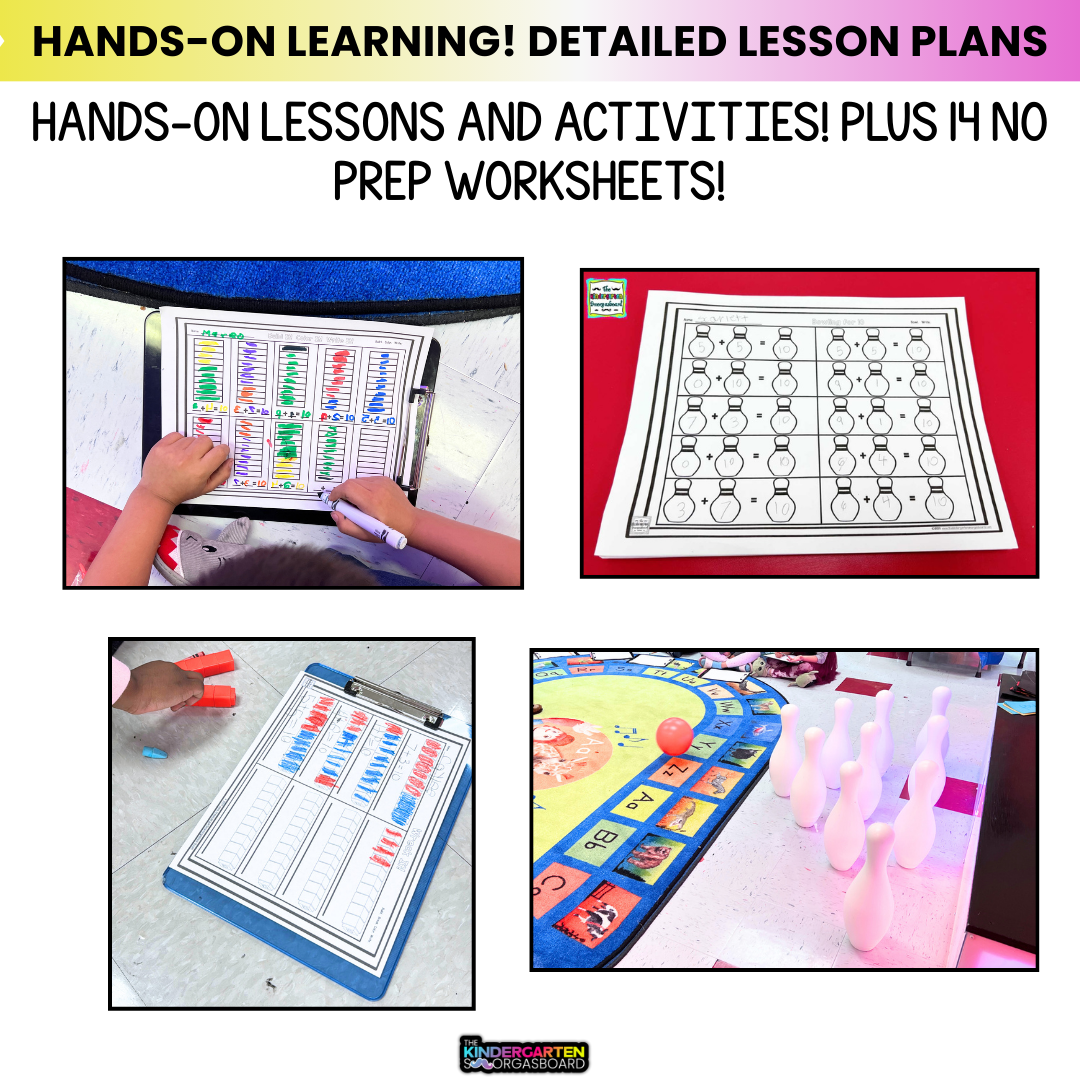 Making 10: Ways To Make 10 Activities And Making 10 Worksheets