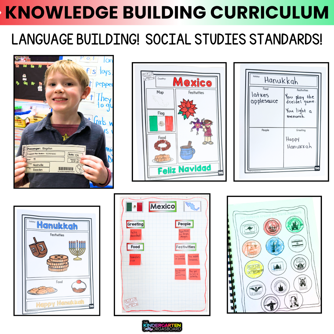 Christmas And Holidays Around the World: An Editable  Research and Writing Project PLUS Centers!