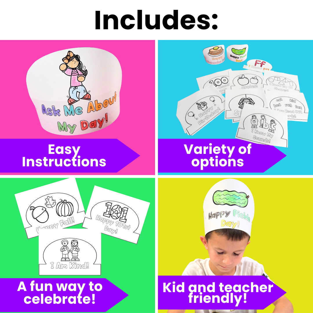 CROWNS AND HATS YEAR LONG BUNDLE