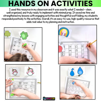 March Flashlight Activities: Light Table Activities For St. Patrick's Day