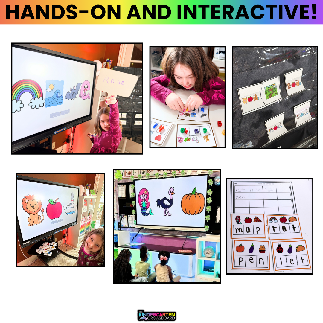 Phonics Games Bundle: Mystery Words Games And Activities