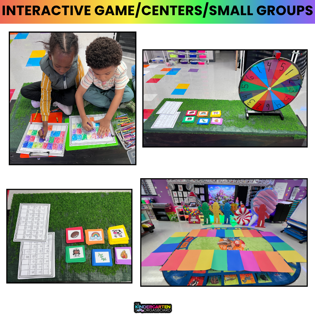 Candy Land Math & Literacy Activities | 12 Hands-On Games |