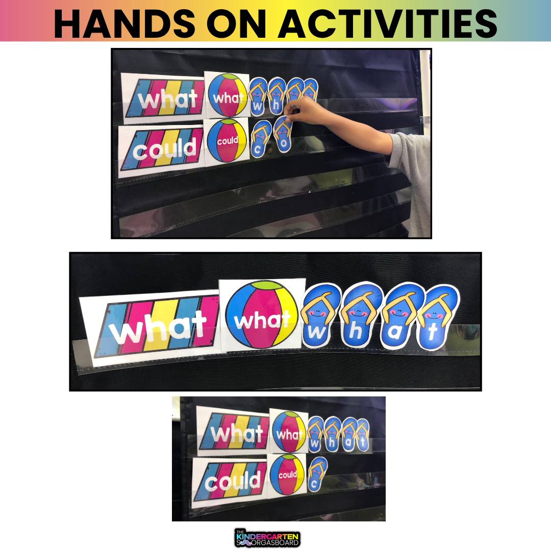 Headed to the Beach Editable Sight Words