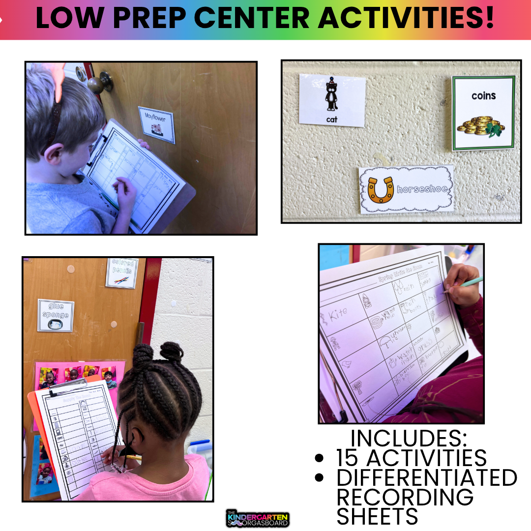 Write the Room for the Whole Year! 15 Write The Room Activities!