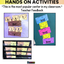 Spring Activities/Easter Activities Blackline Math and Phonics Centers