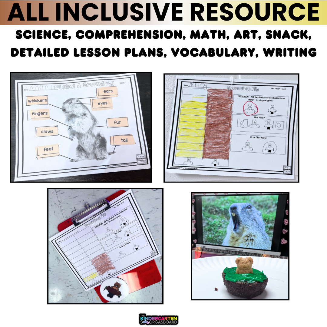 Groundhog Day Activities! Groundhog Craft!