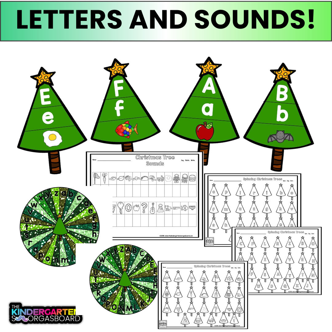 Christmas Tree Letters & Sounds