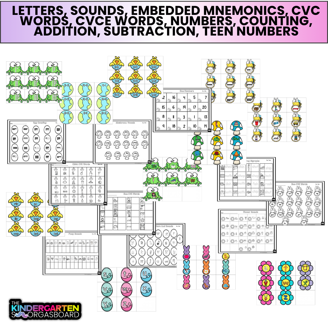 April Flashlight Activities: Light Table Activities For Spring And Easter