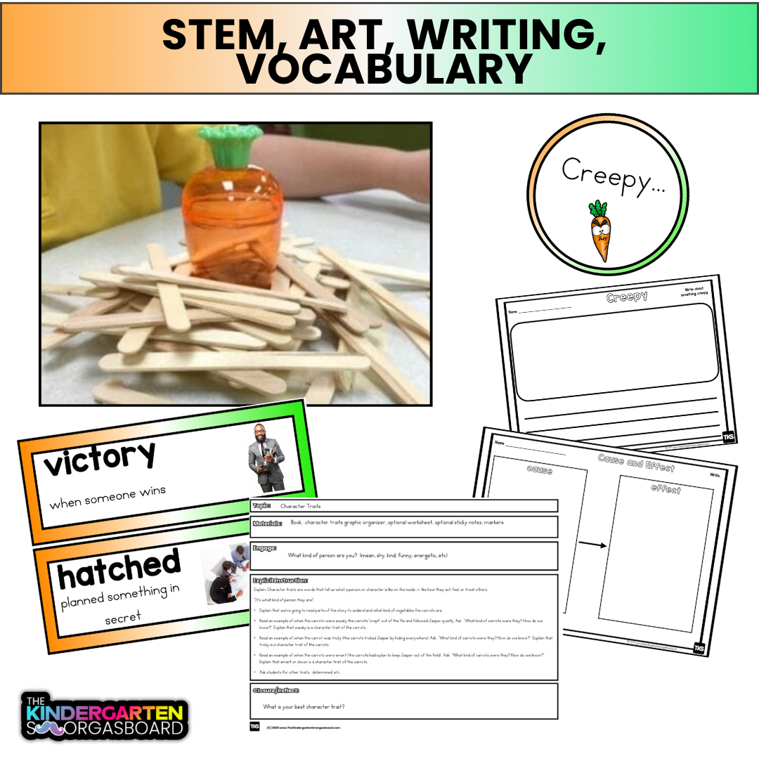 Creepy Carrots - Reading Comprehension Strategies & Activities - Read It Up!
